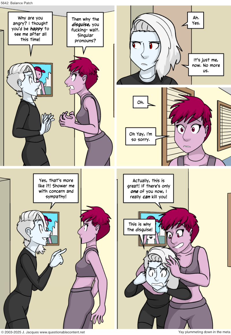 Questionable Content 25.8.2025