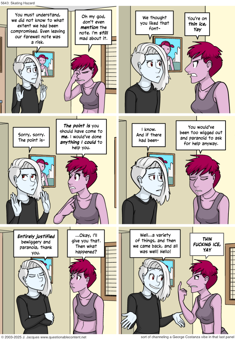 Questionable Content 26.8.2025
