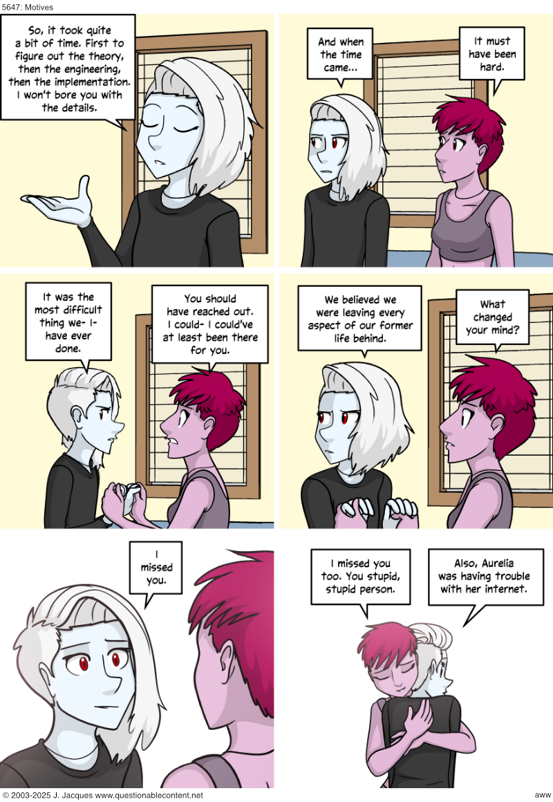 Questionable Content 1.9.2025