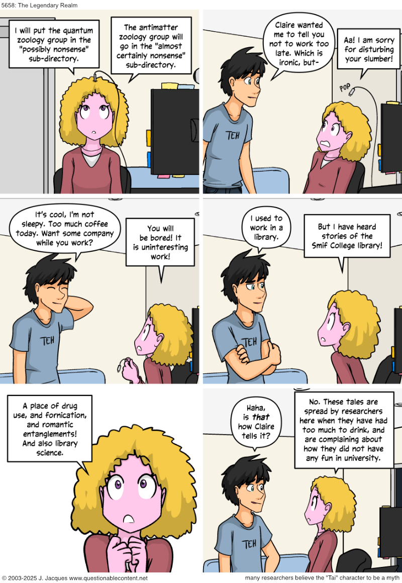 Questionable Content 16.9.2025