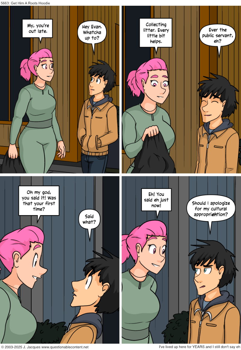 Questionable Content 23.9.2025