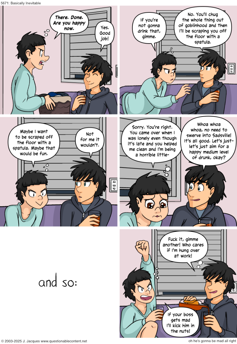 Questionable Content 3.10.2025