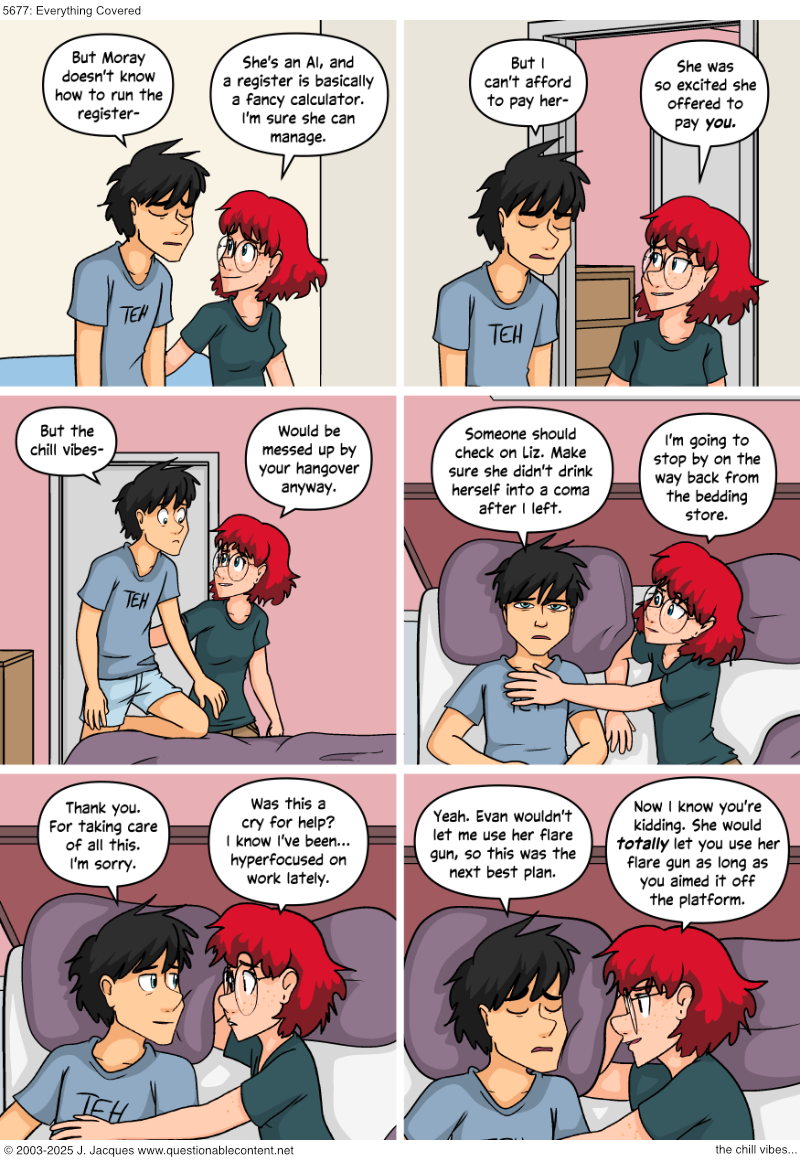 Questionable Content 13.10.2025