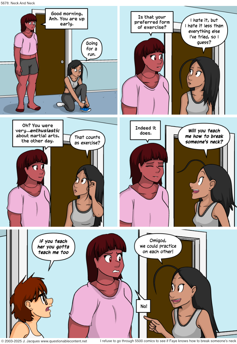 Questionable Content 14.10.2025