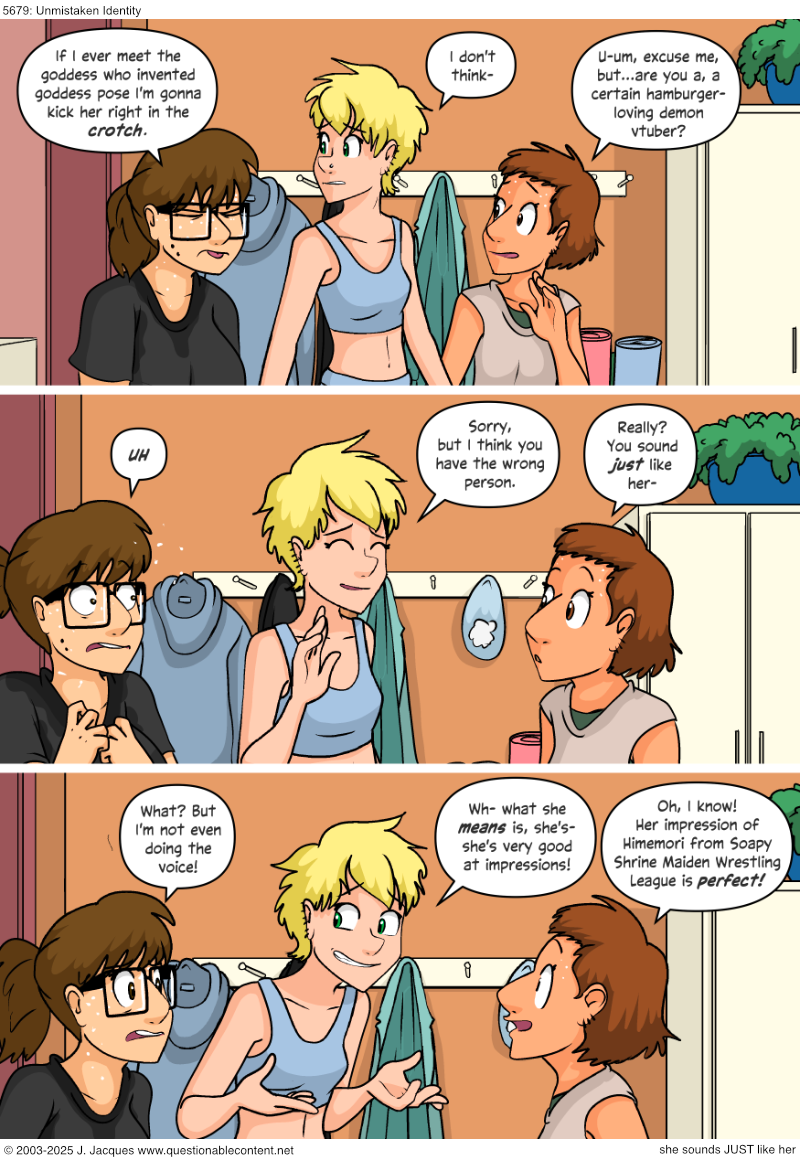 Questionable Content 15.10.2025