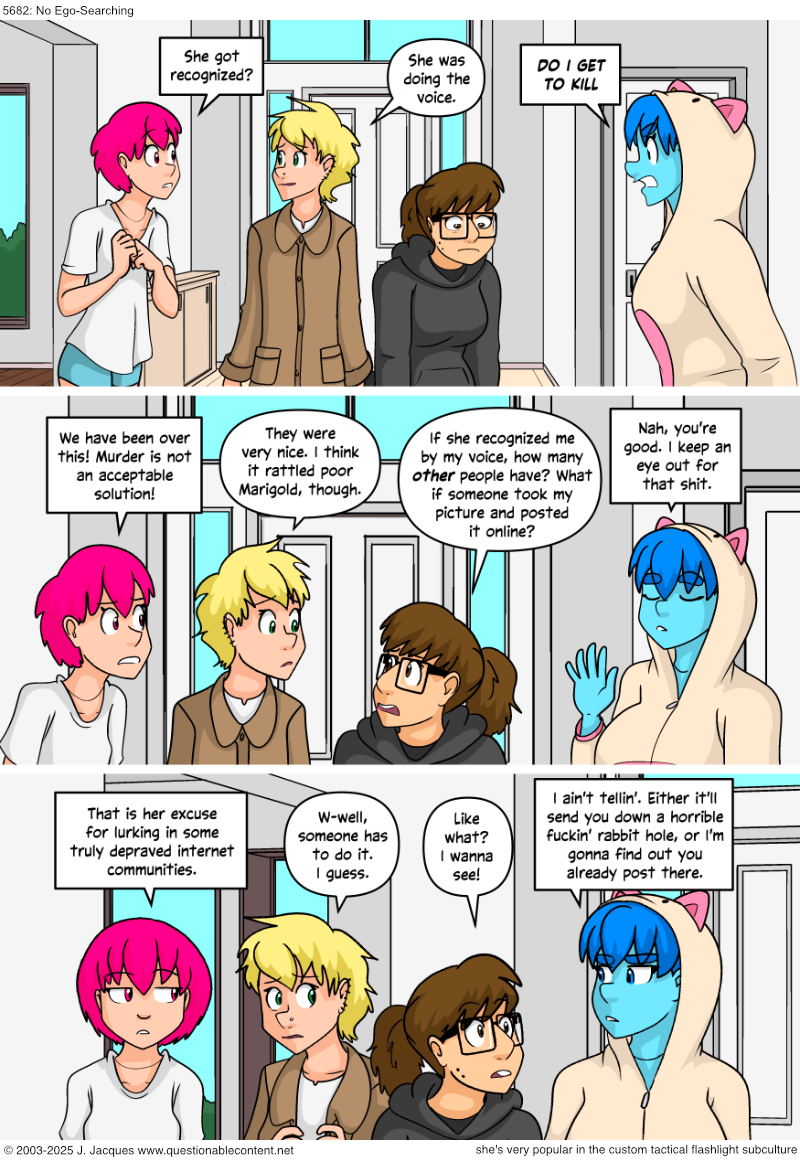 Questionable Content 20.10.2025