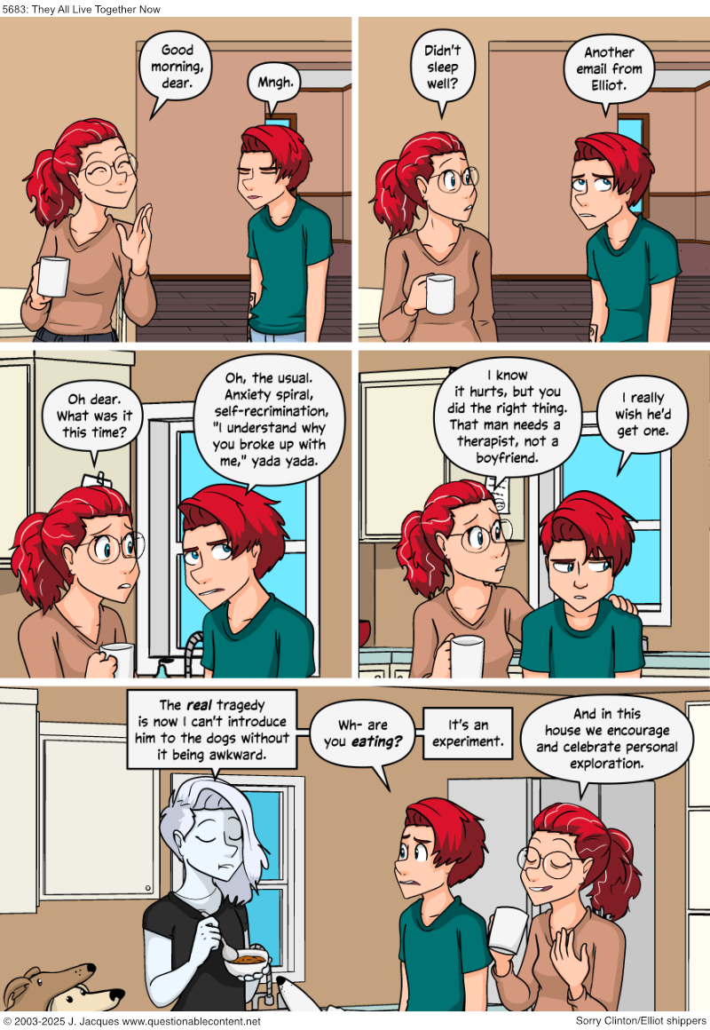Questionable Content 21.10.2025