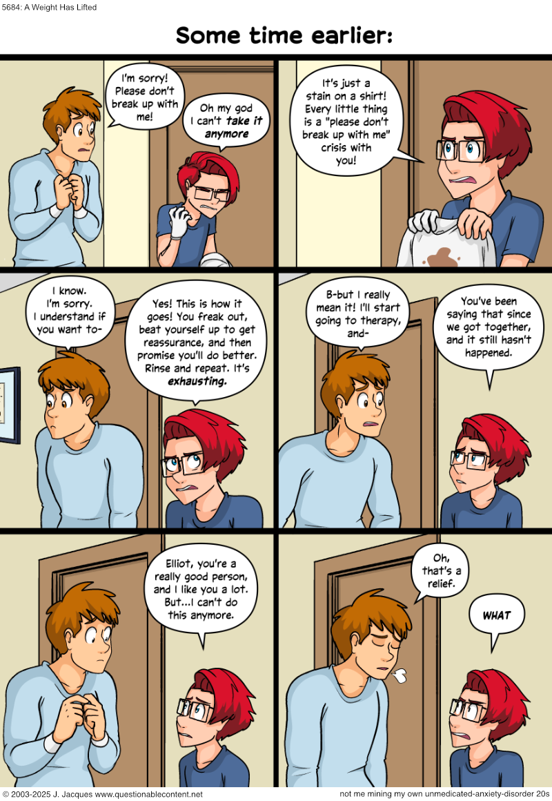 Questionable Content 22.10.2025