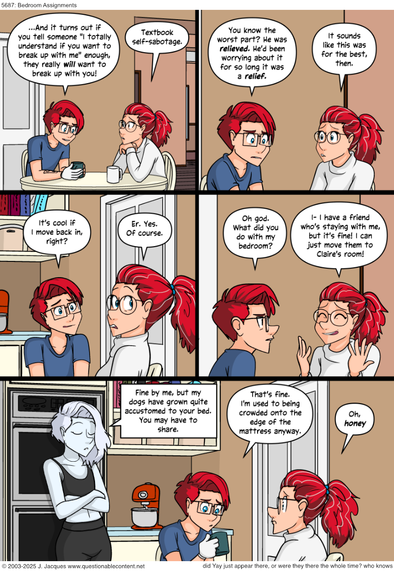 Questionable Content 27.10.2025