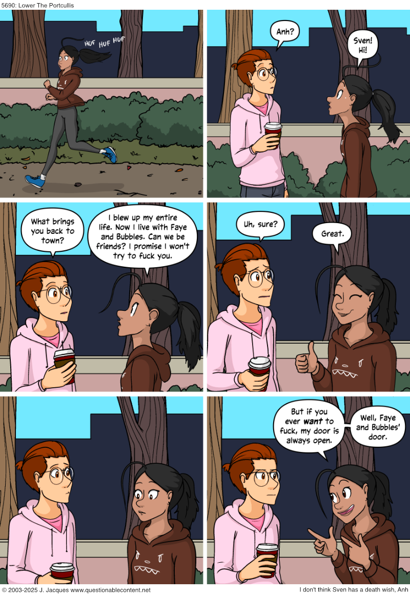 Questionable Content 30.10.2025