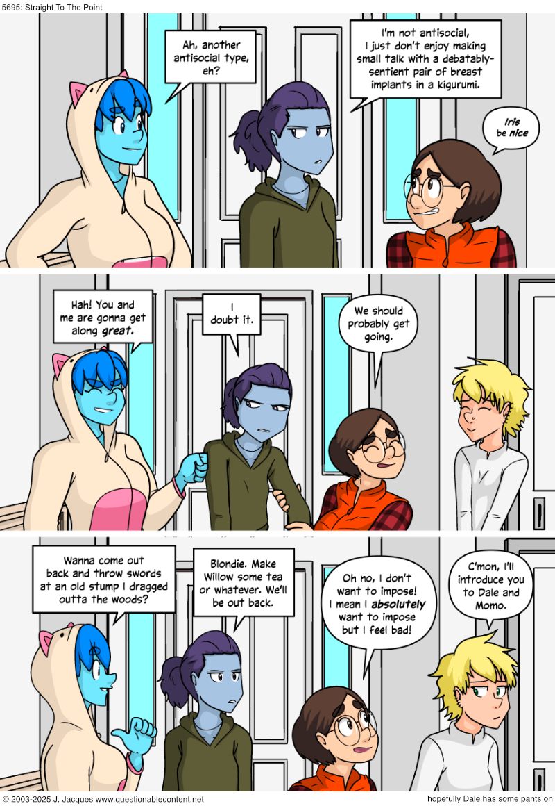 Questionable Content 6.11.2025