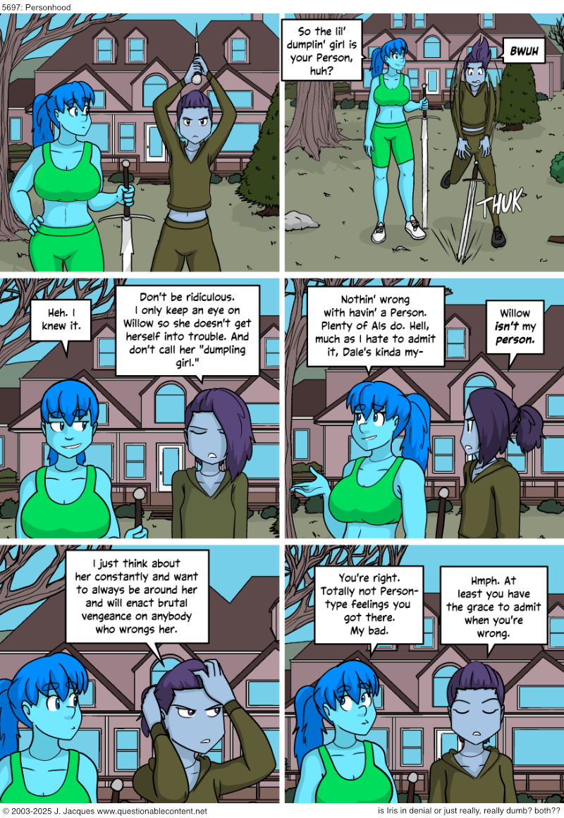 Questionable Content 10.11.2025