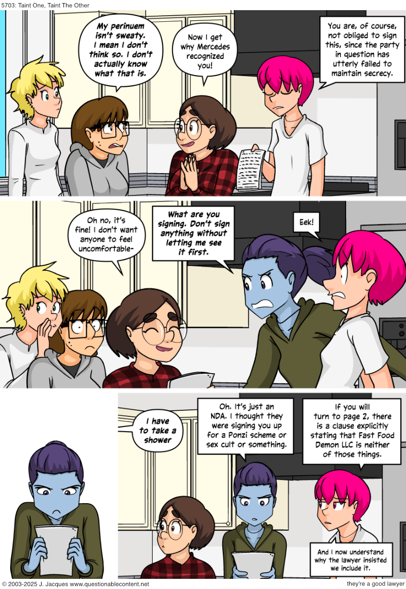 Questionable Content 17.11.2025