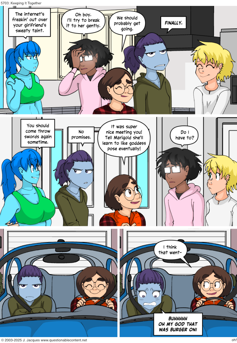 Questionable Content 18.11.2025
