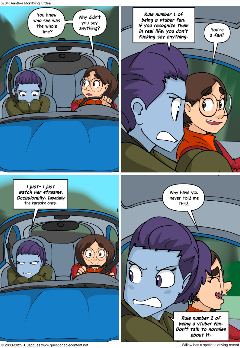 Questionable Content 19.11.2025