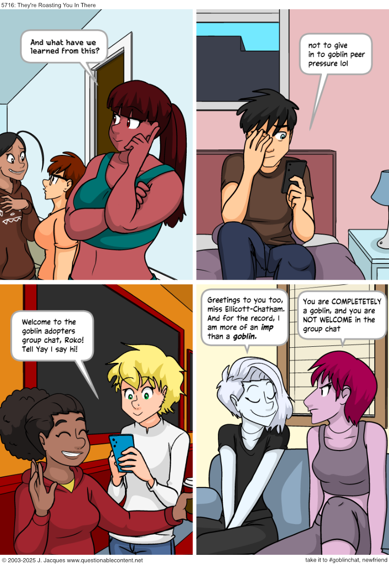 Questionable Content 5.12.2025