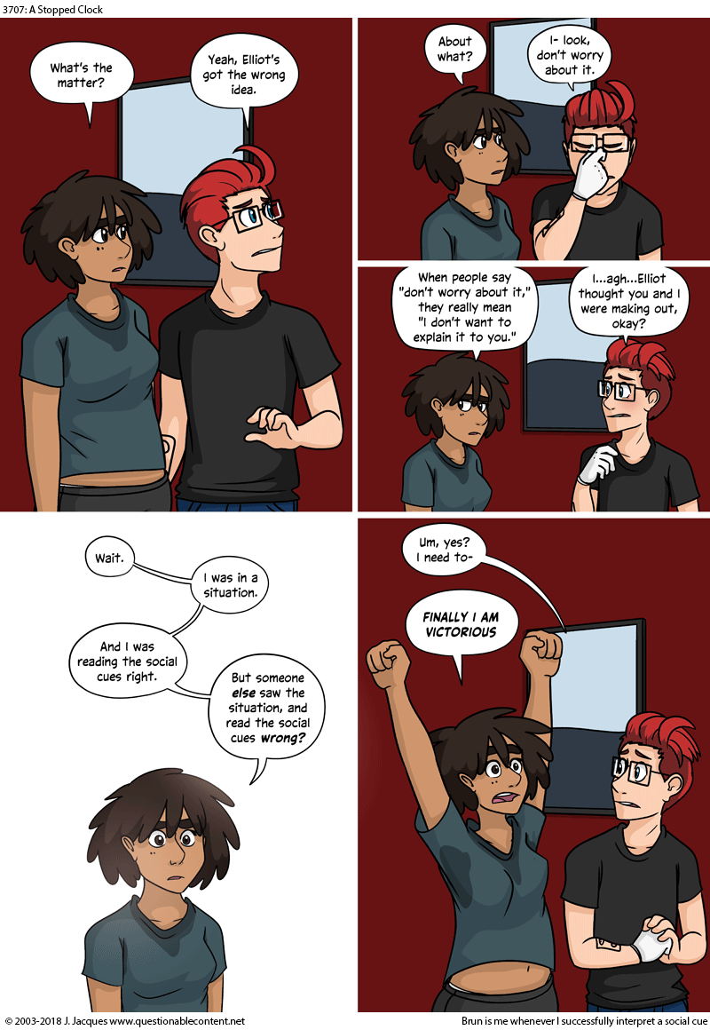 Questionable Content 23.12.2025