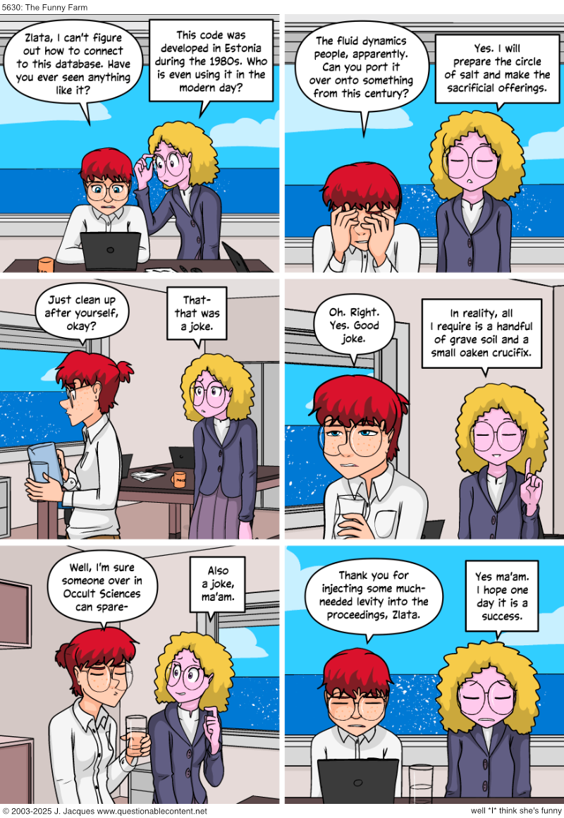 Questionable Content 25.12.2025