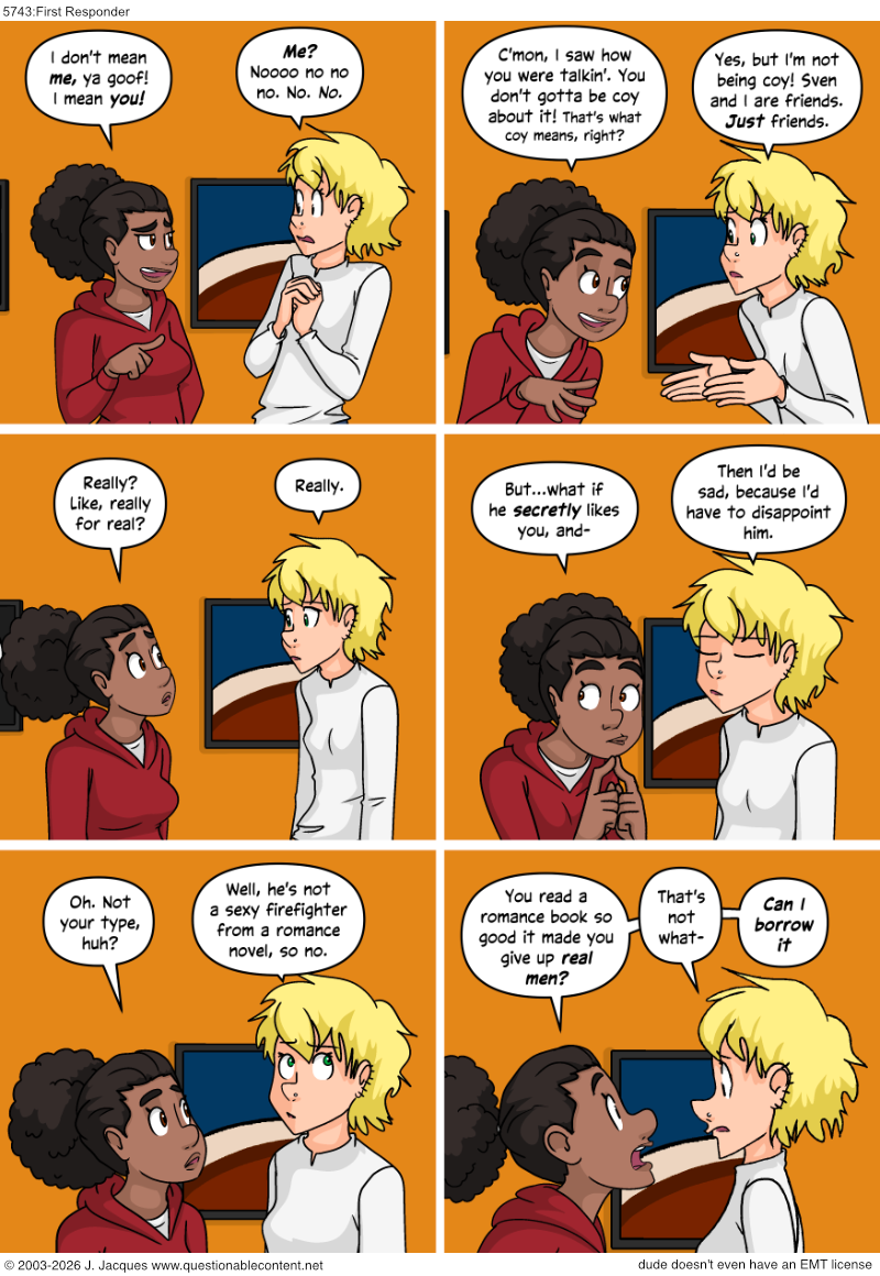 Questionable Content 14.1.2026