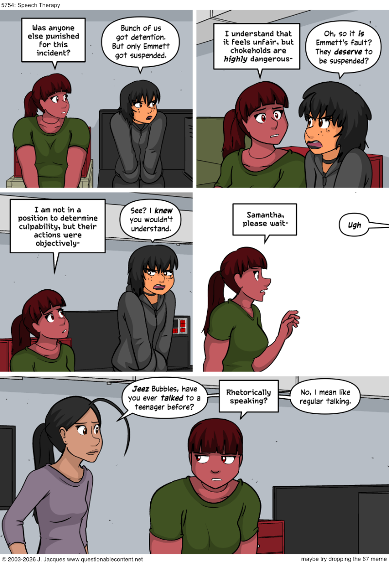 Questionable Content 29.1.2026