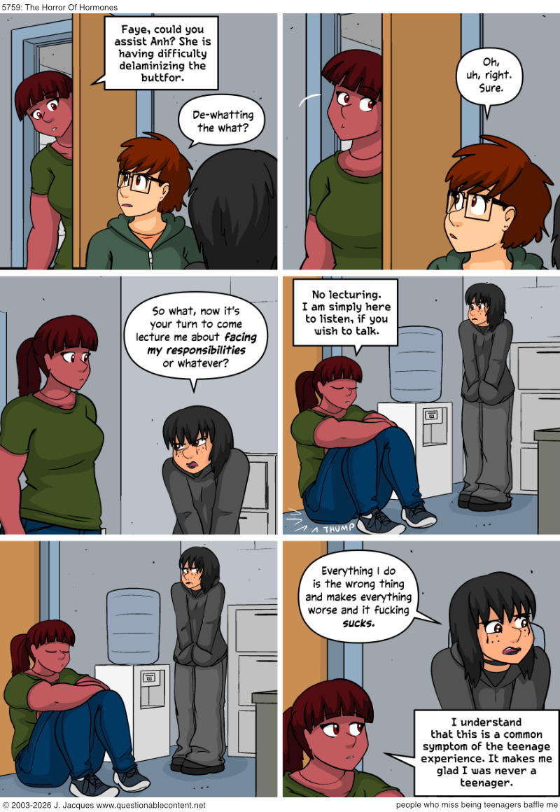 Questionable Content 5.2.2026