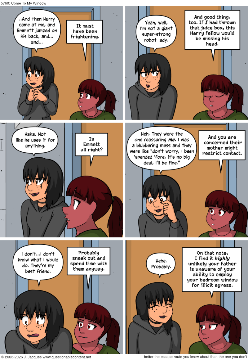 Questionable Content 6.2.2026
