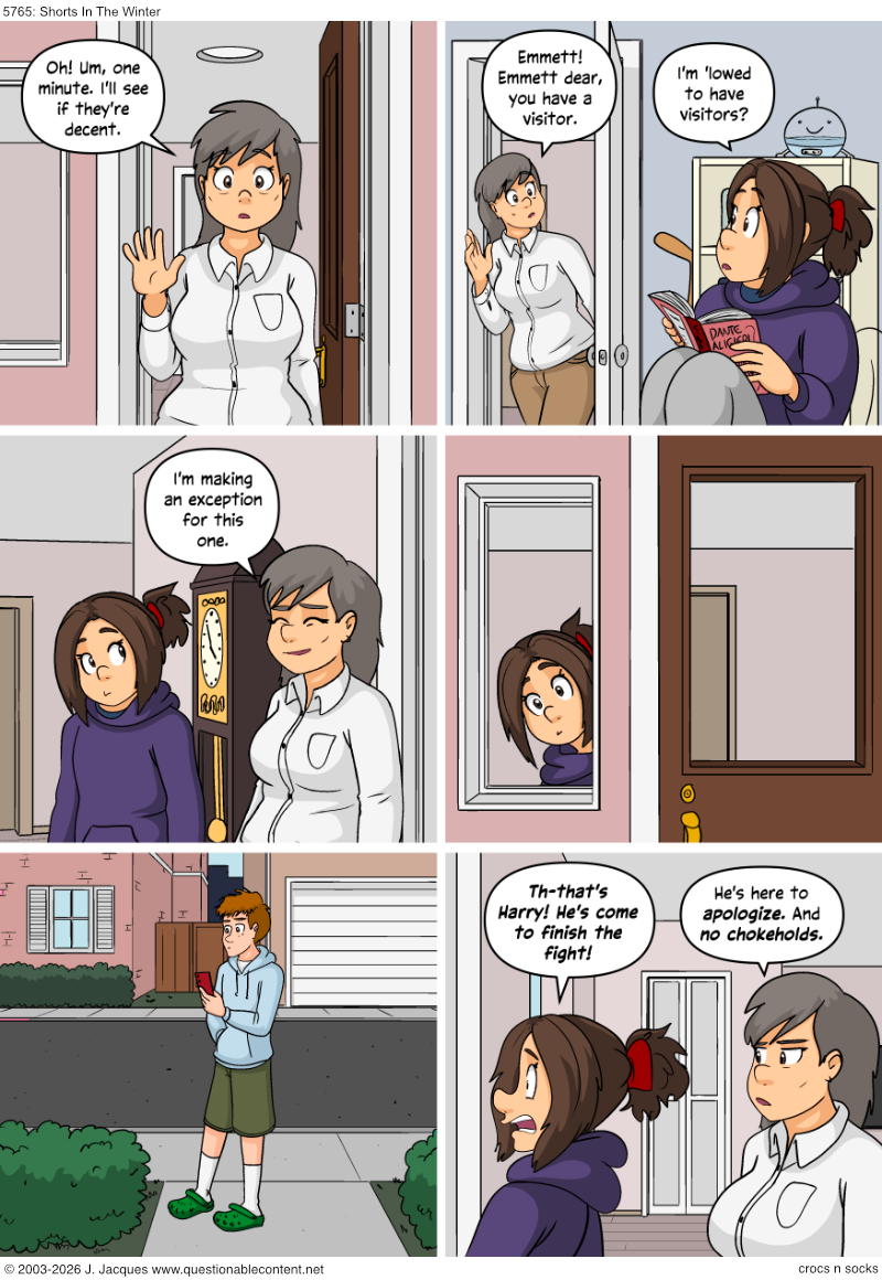 Questionable Content 13.2.2026