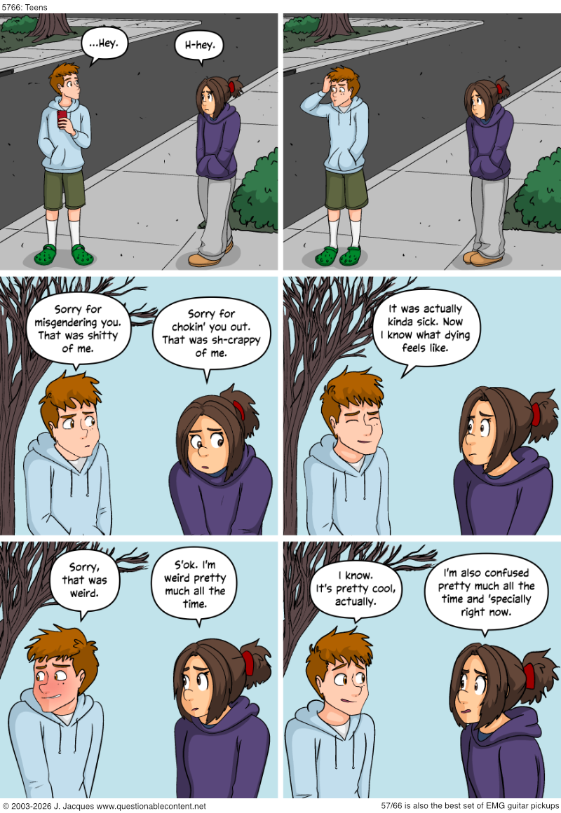Questionable Content 16.2.2026