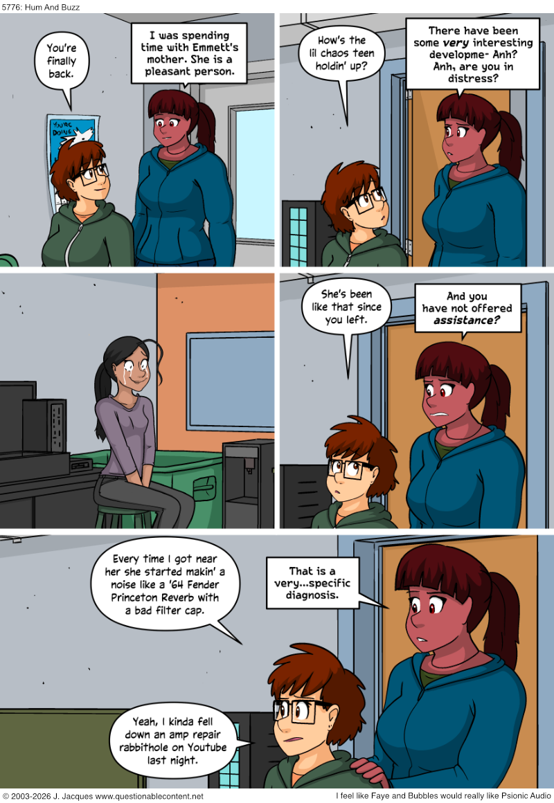 Questionable Content 2.3.2026
