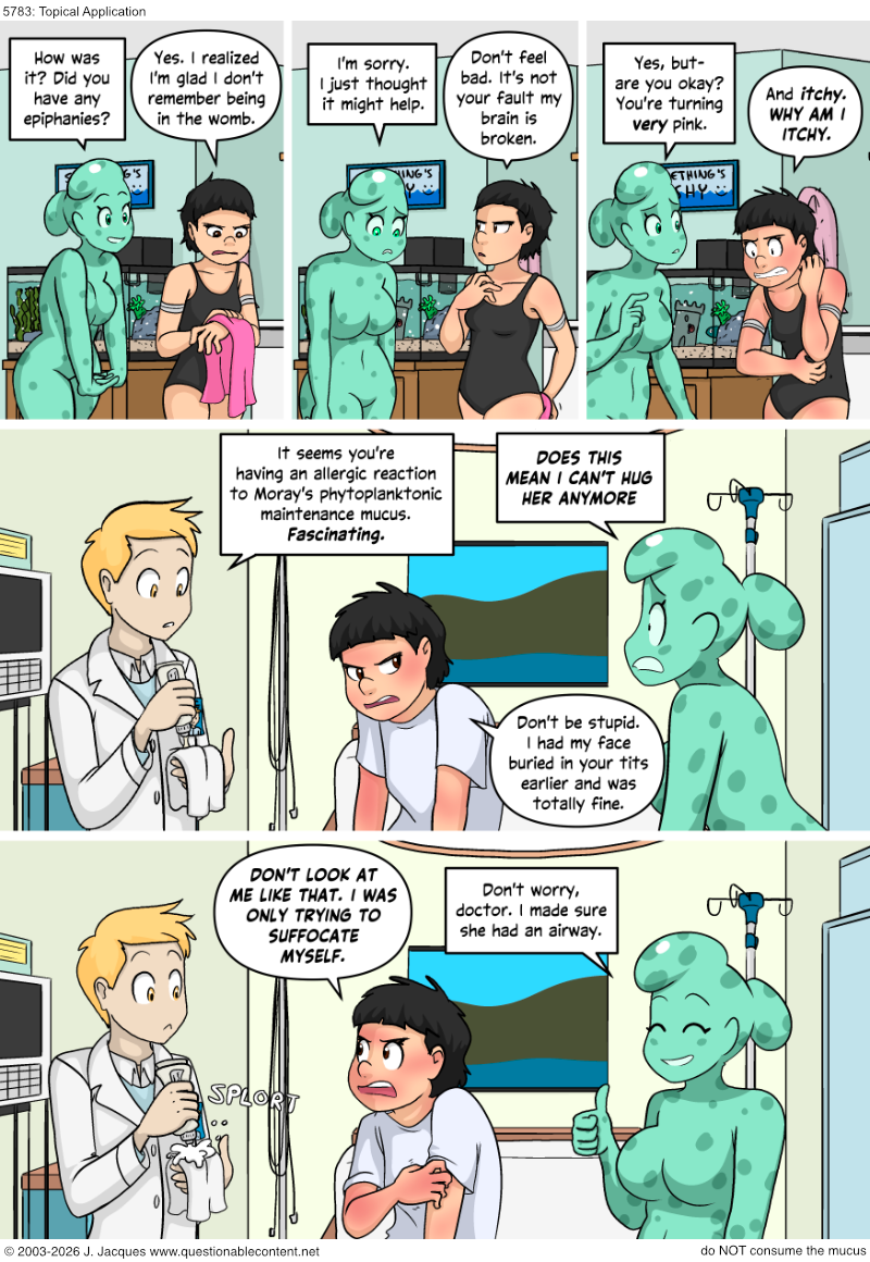 Questionable Content 11.3.2026