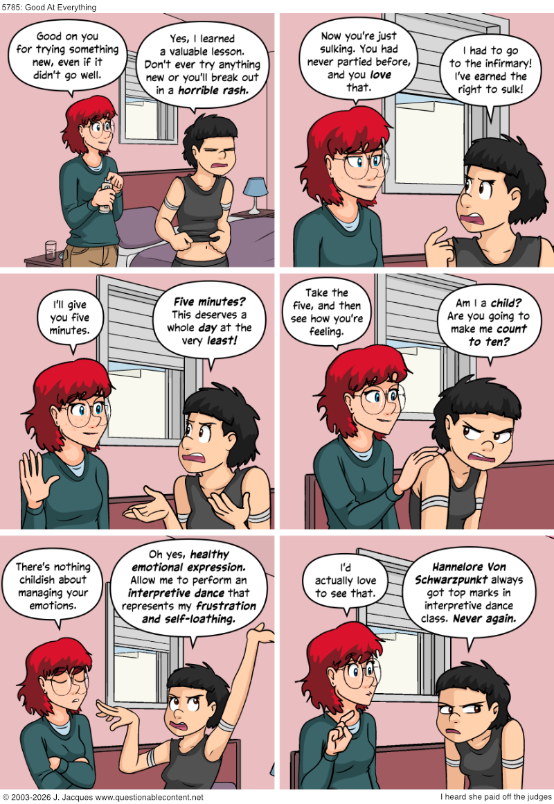 Questionable Content 13.3.2026