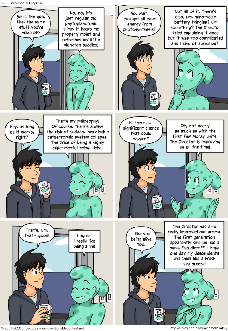 Questionable Content 16.3.2026