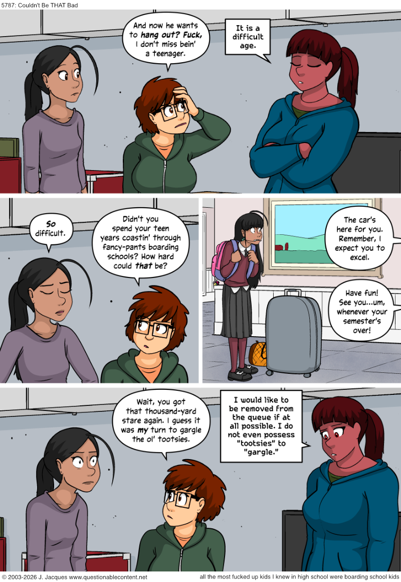 Questionable Content 17.3.2026