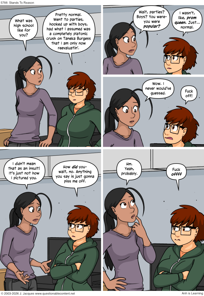 Questionable Content 18.3.2026