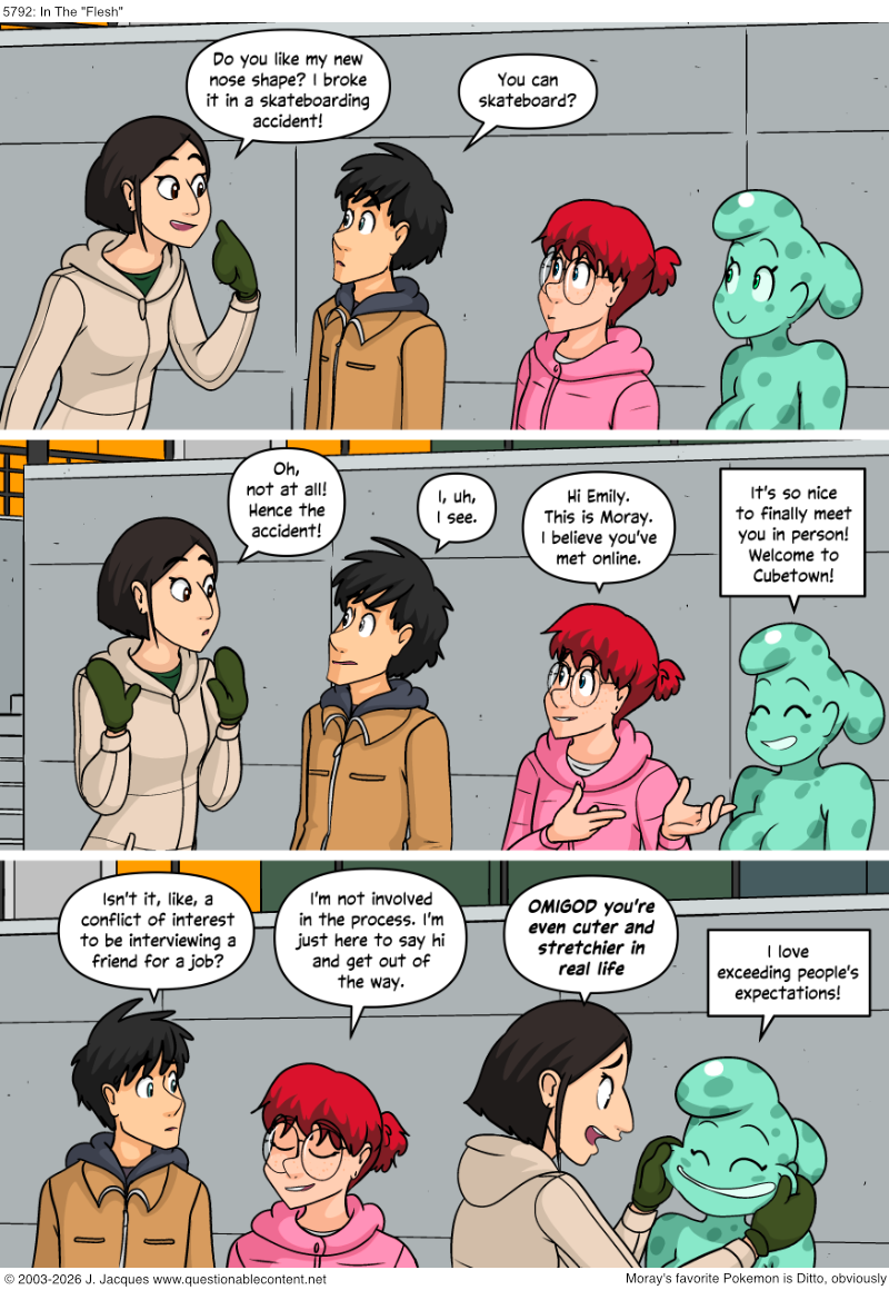 Questionable Content 24.3.2026