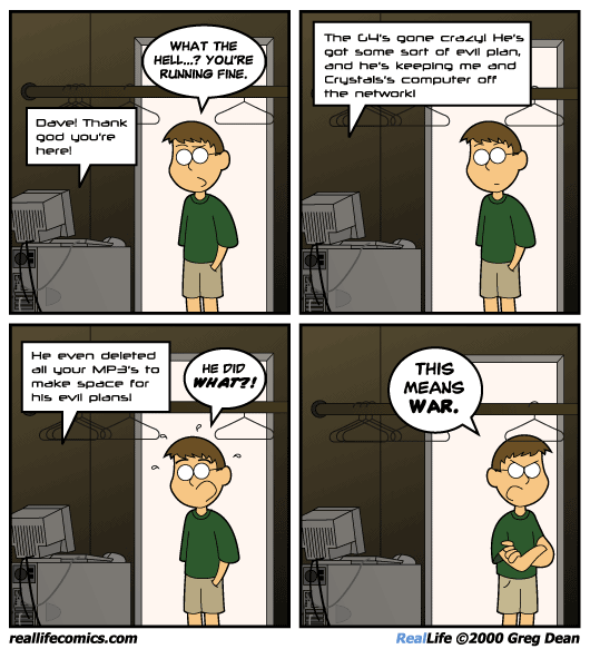 Real Life Comics 13.12.2000