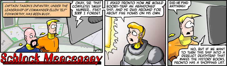 Schlock Mercenary 21.1.2007