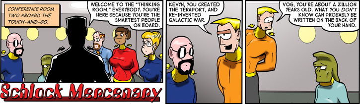 Schlock Mercenary 11.11.2007