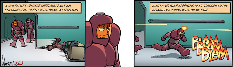 Schlock Mercenary 8.7.2011