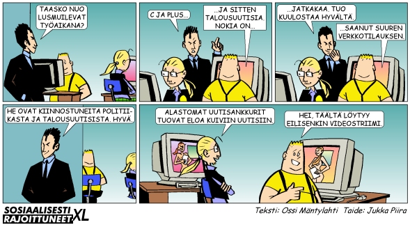 Sosiaalisesti rajoittuneet 8.9.2001