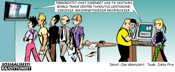 Sosiaalisesti rajoittuneet 11.9.2001