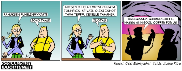 Sosiaalisesti rajoittuneet 22.10.2001